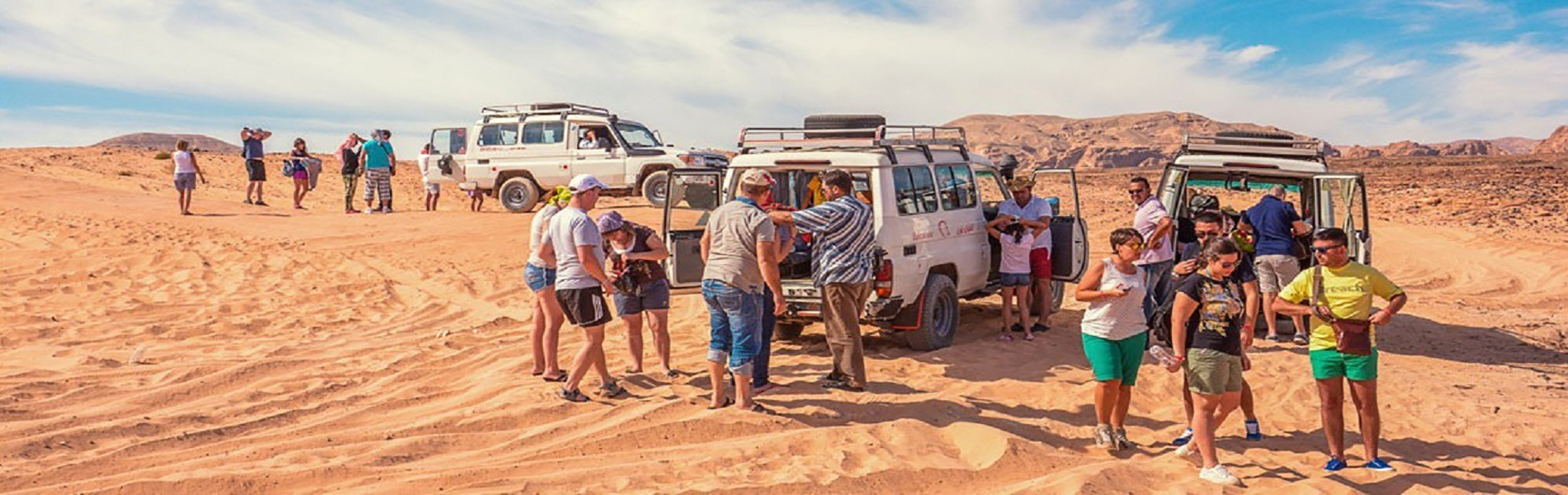 Wüstensafari Hurghada mit dem Geländewagen