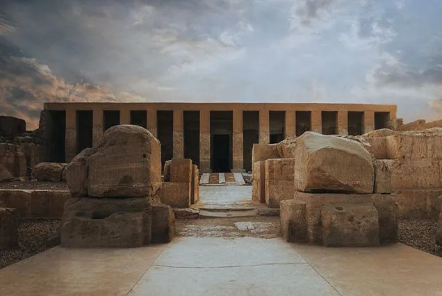 Dendera und Abydos Tempel